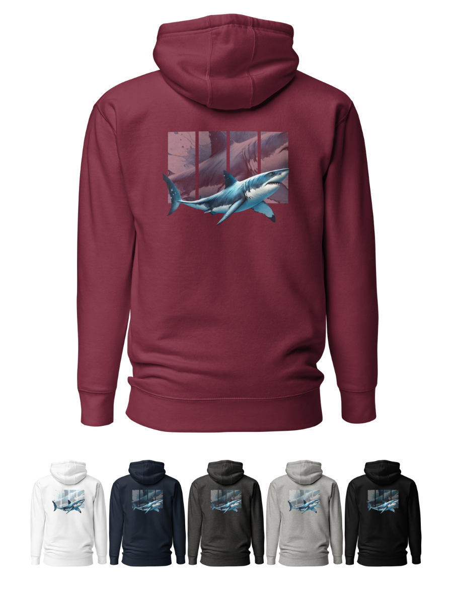 Quattro - Great White Shark - Hoodie