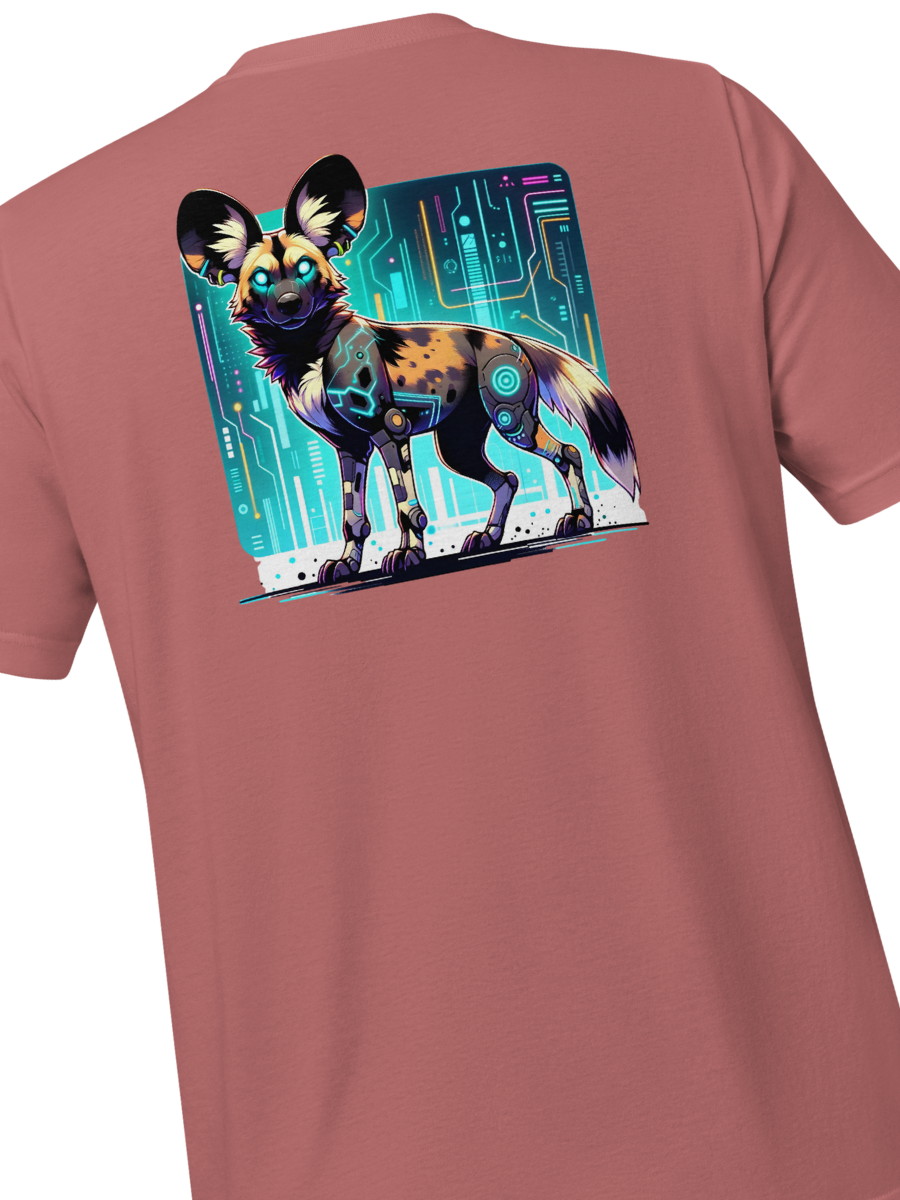"Zip" African Cyber Dog - T-Shirt