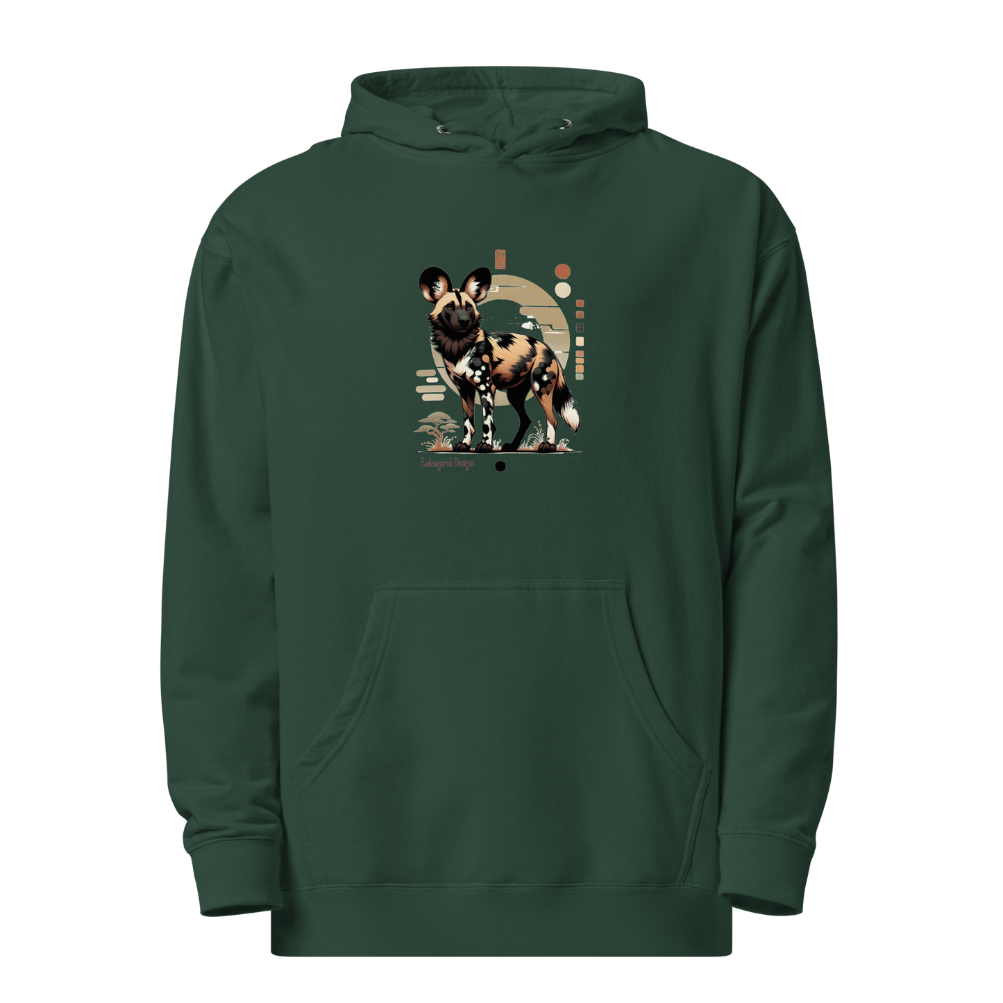 Ikino - African Wild Dog - Hoodie