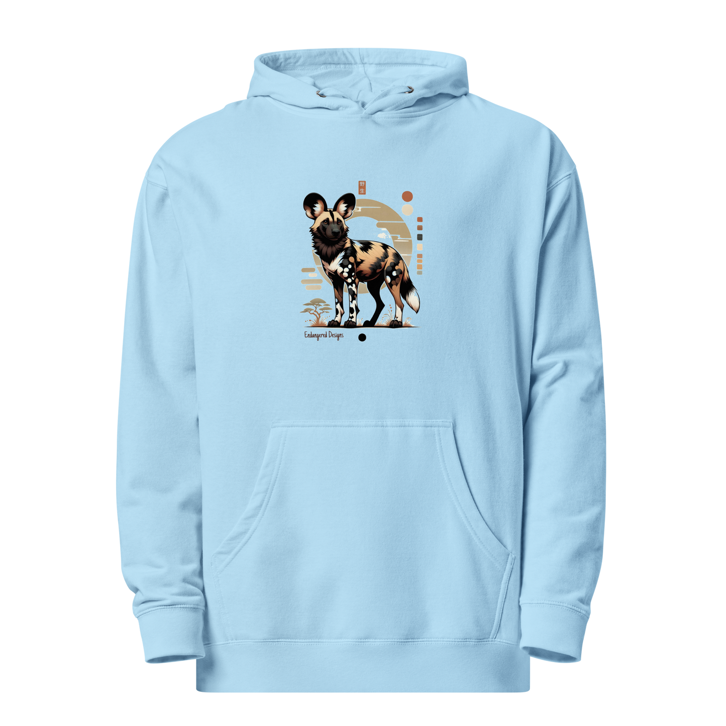 Ikino - African Wild Dog - Hoodie
