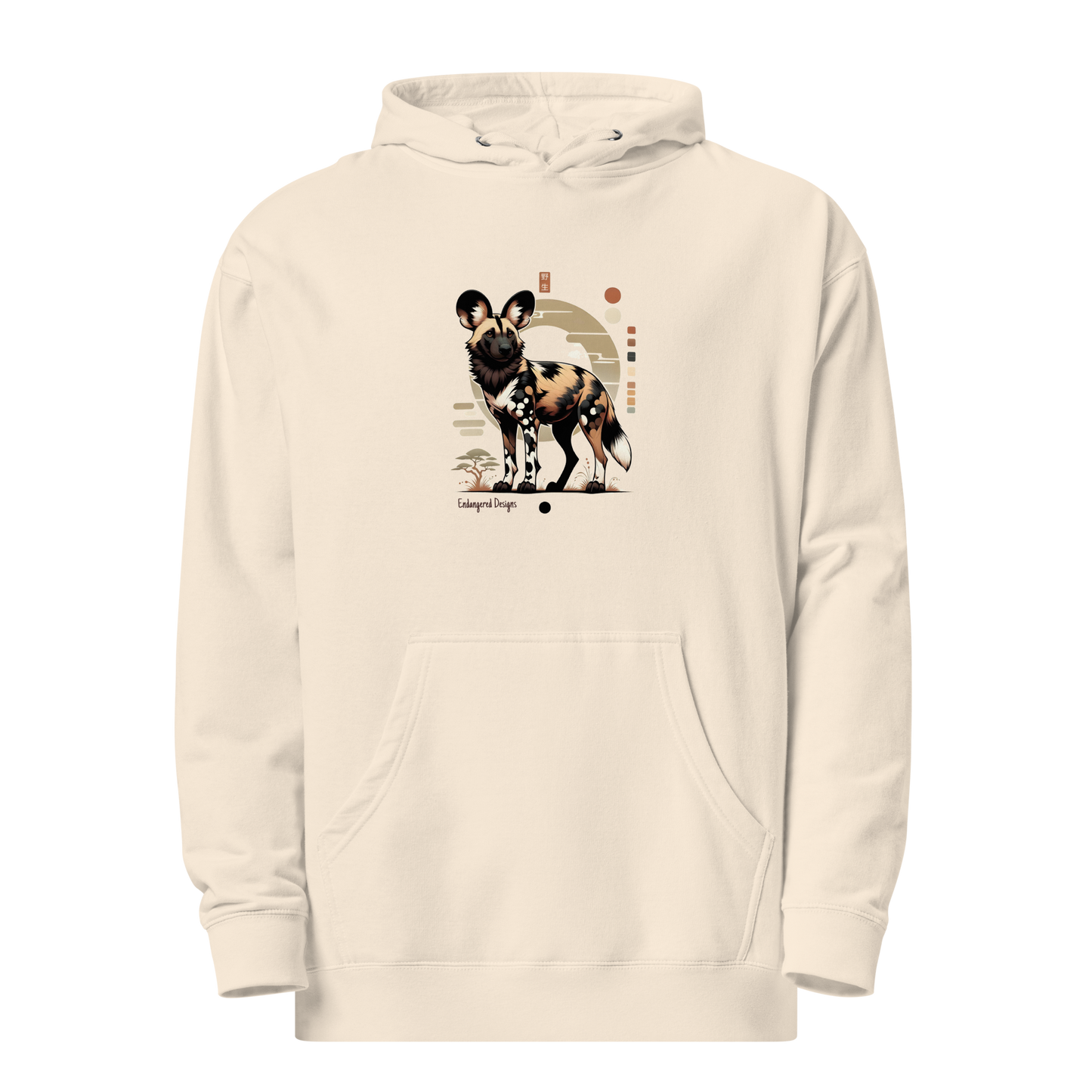 Ikino - African Wild Dog - Hoodie