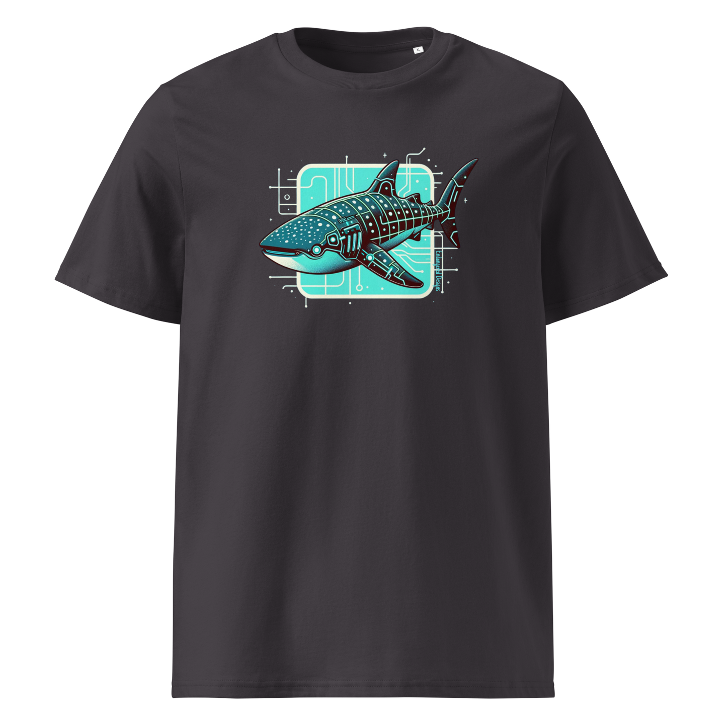 Cyberpunk'd Whale Shark - Organic T-Shirt