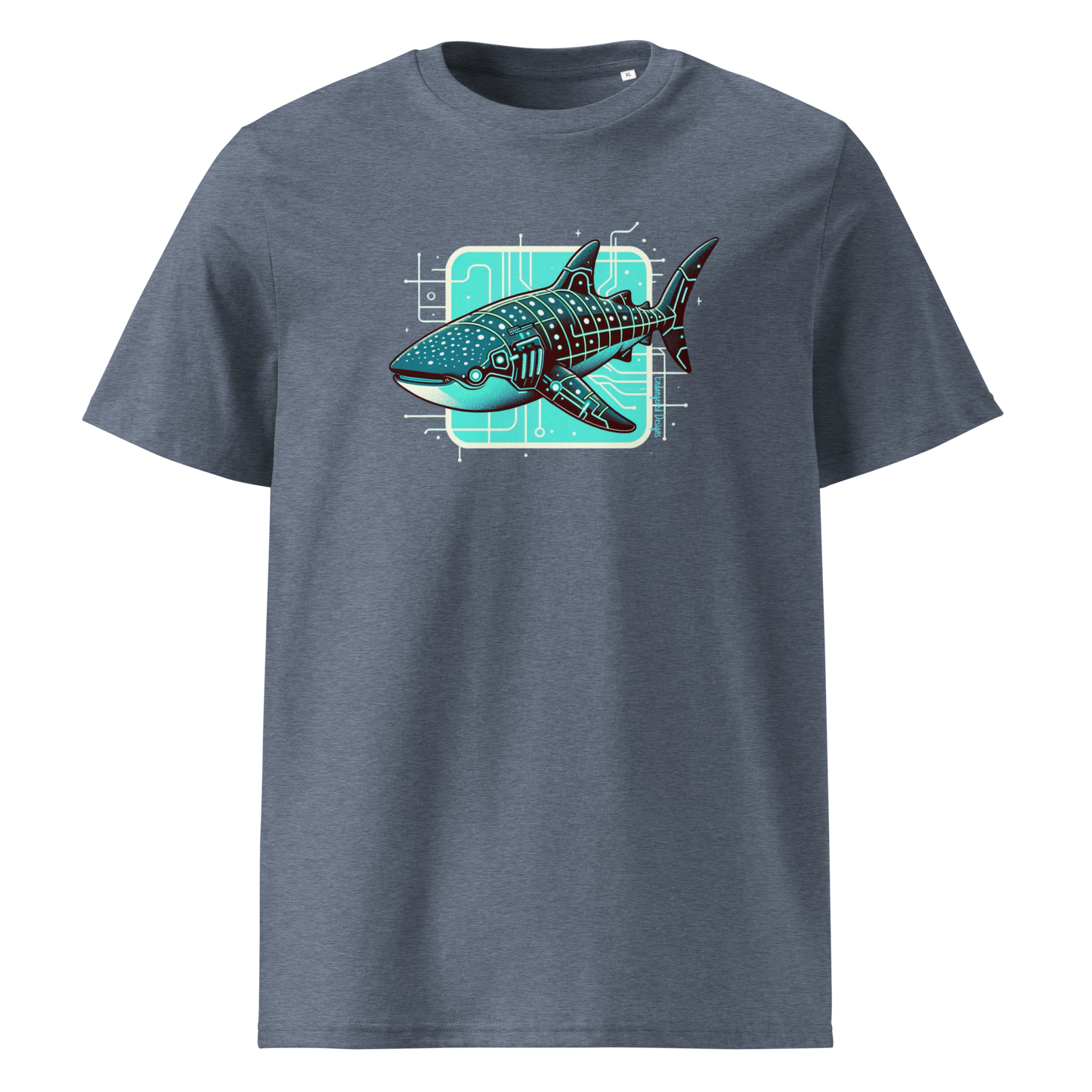 Cyberpunk'd Whale Shark - Organic T-Shirt