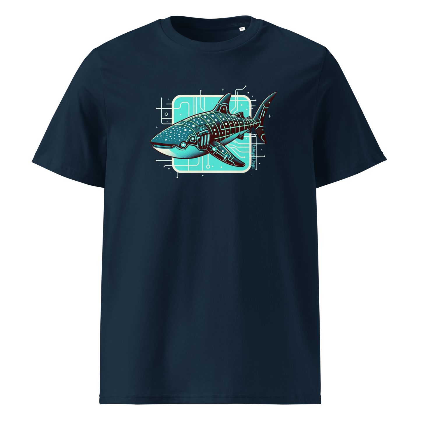 Cyberpunk'd Whale Shark - Organic T-Shirt