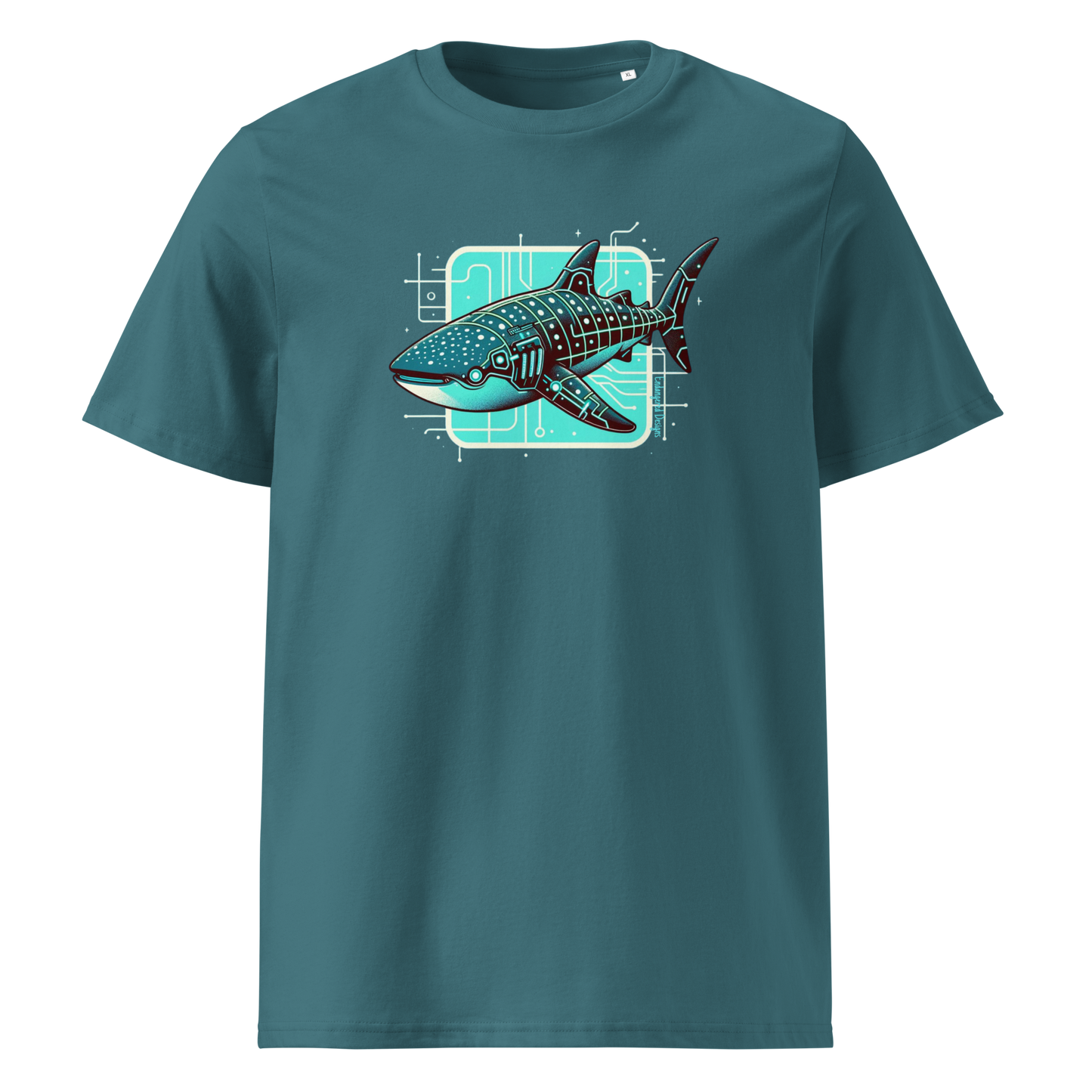 Cyberpunk'd Whale Shark - Organic T-Shirt
