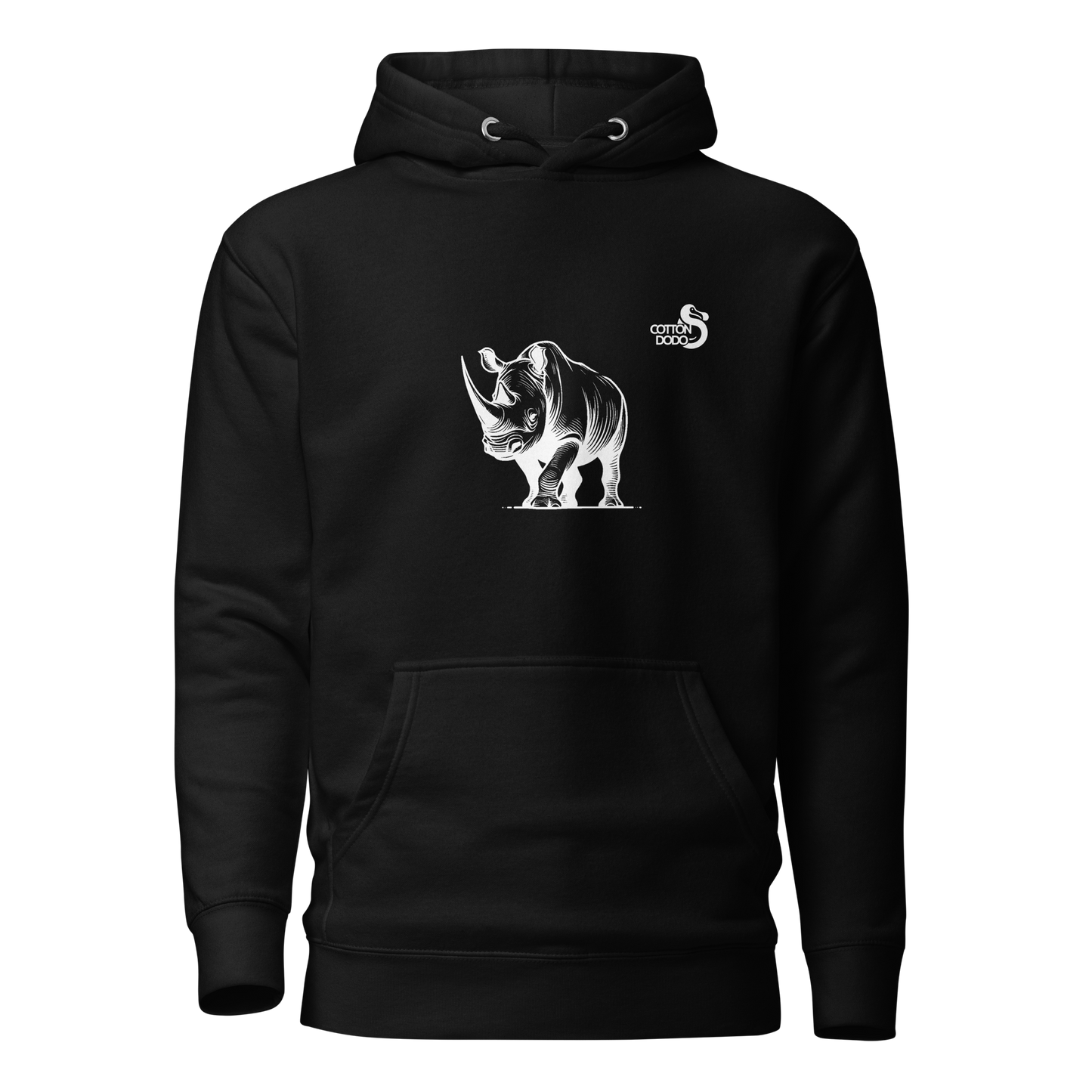 Obsidian - Black Rhino Hoodie