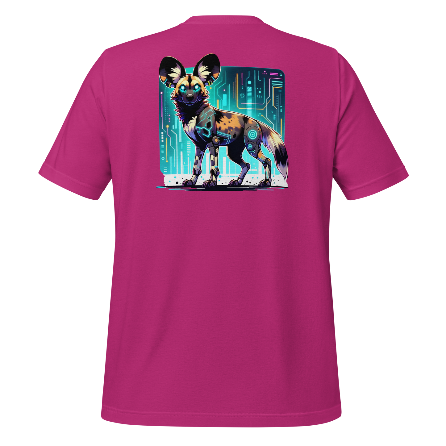 "Zip" African Cyber Dog - T-Shirt