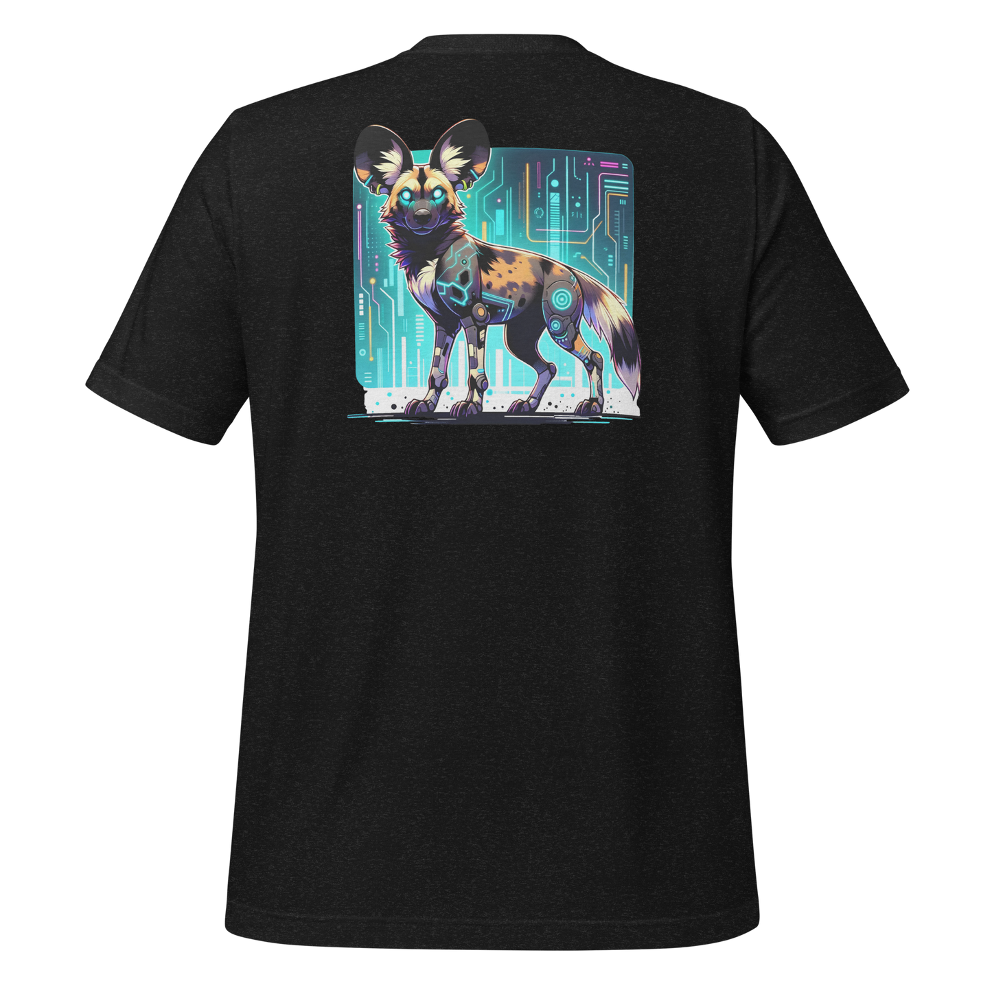 "Zip" African Cyber Dog - T-Shirt