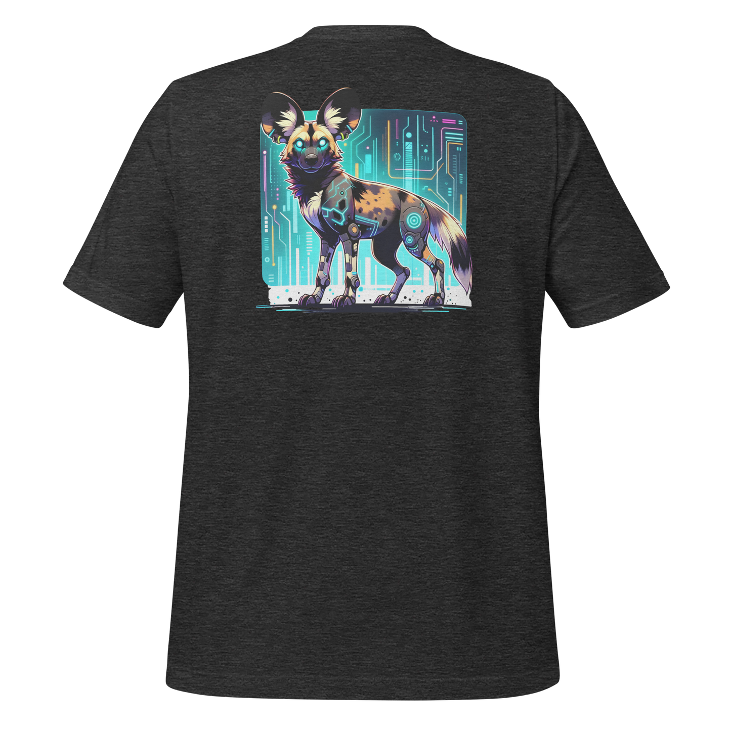 "Zip" African Cyber Dog - T-Shirt